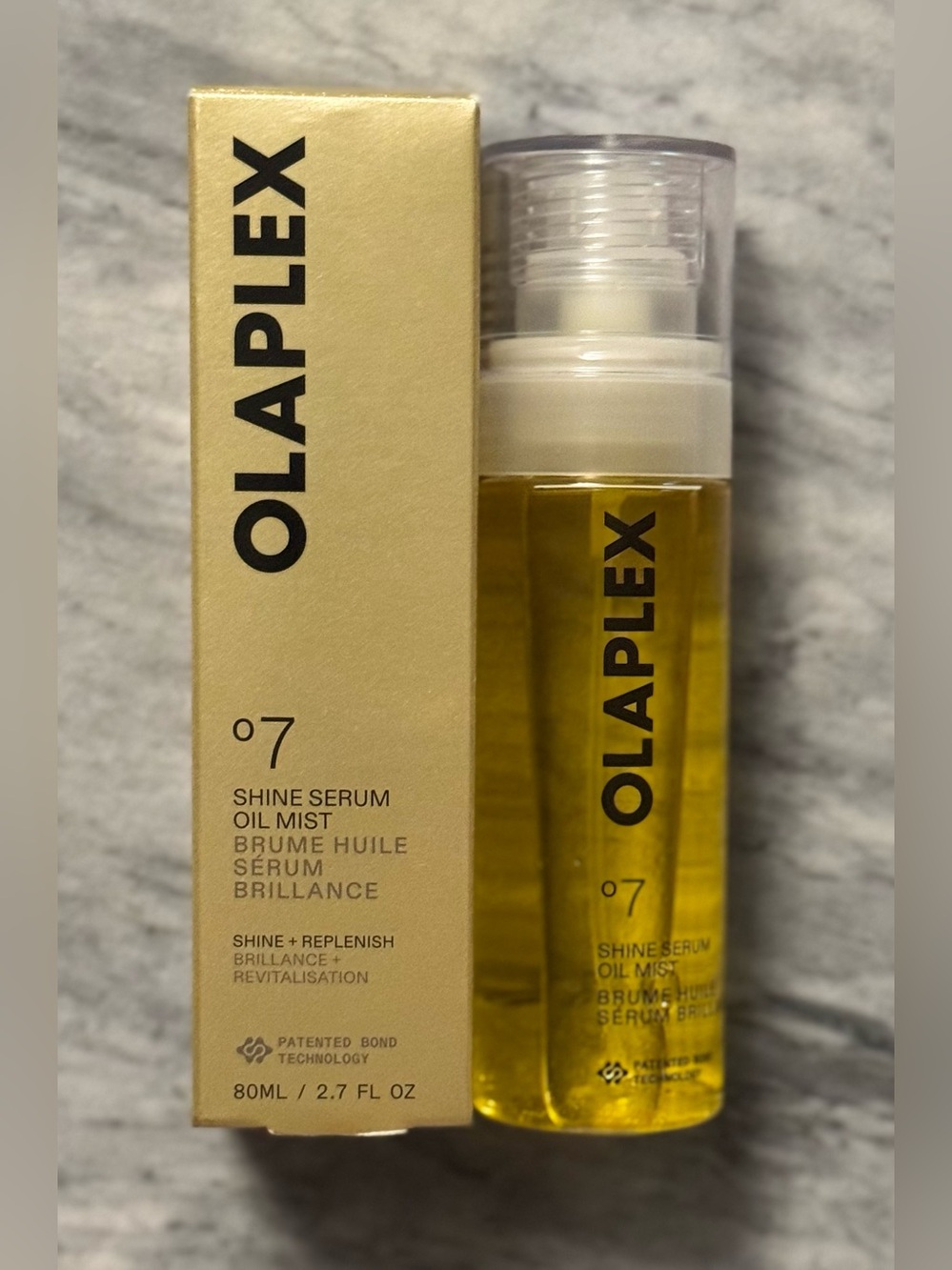 °7 Olaplex Shine Serum 2-in-1 Weightless Shine Hair Oil & Hydrating Repair Mist